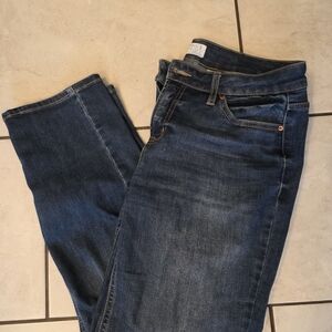 Time and Tru Dark Blue Straight Leg Jeans